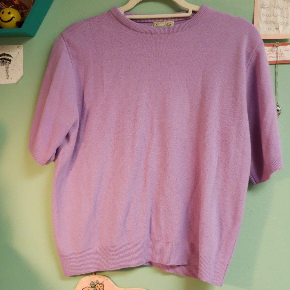 Knit short sleeve